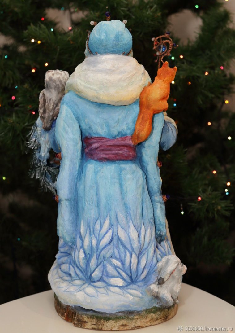 Ватные дед Морозы Елены Васько