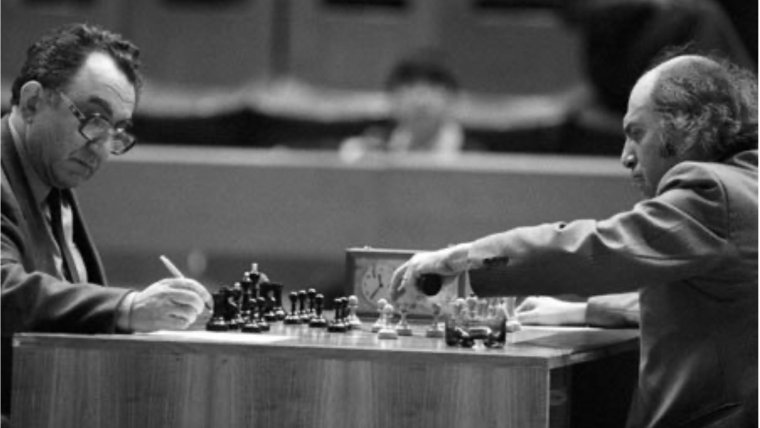 Михаил таль и Тигран Петросян