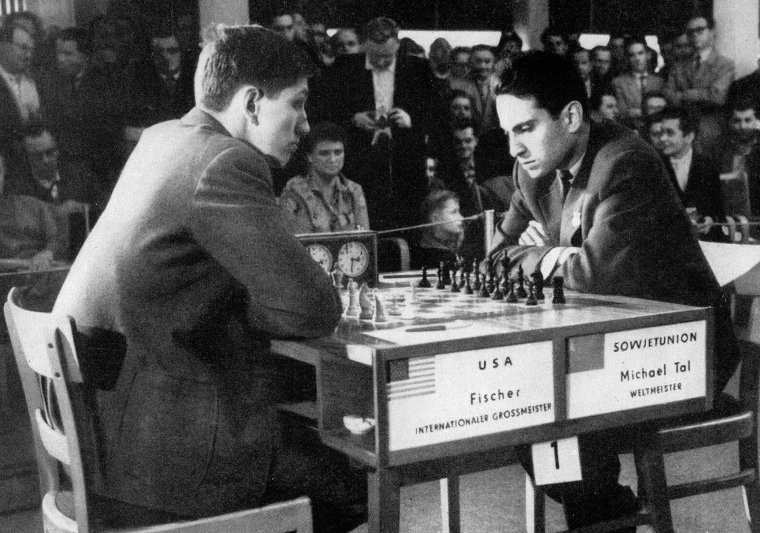 Фишер таль 1960