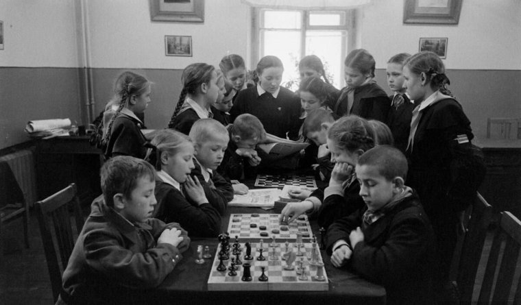 Шахматы в школе СССР