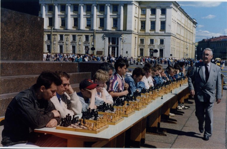 Живые шахматы СССР