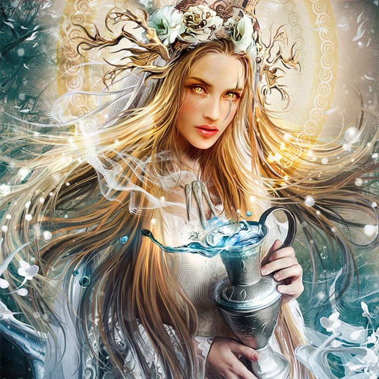 Богиня Герда Скандинавская