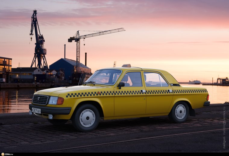 ГАЗ 31029 такси