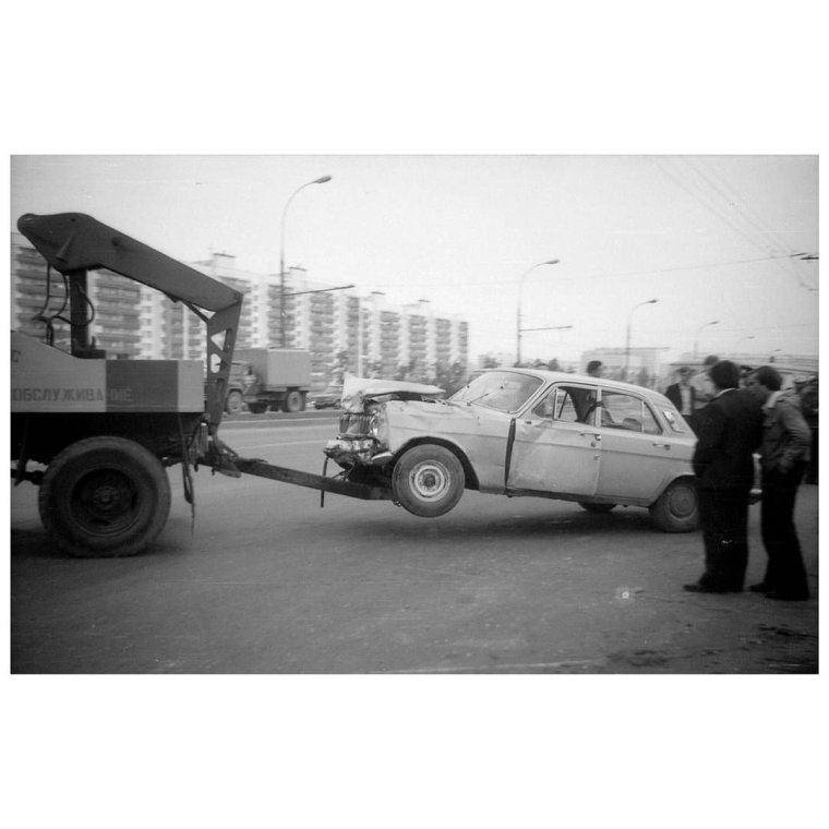Аварии советских автомобилей