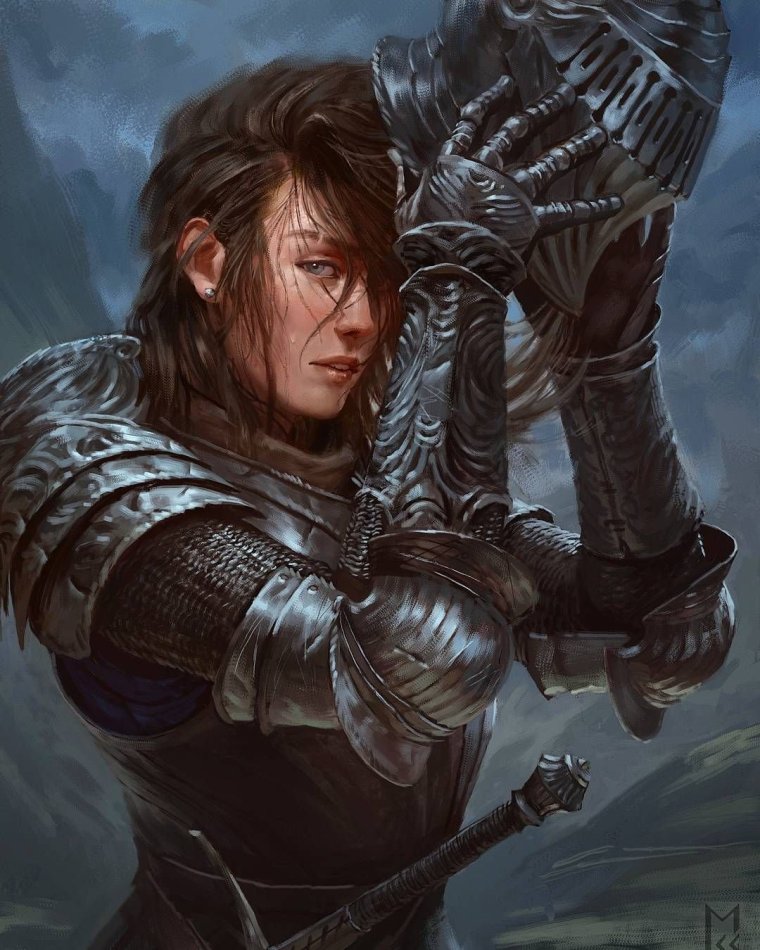 Воительница фэнтези