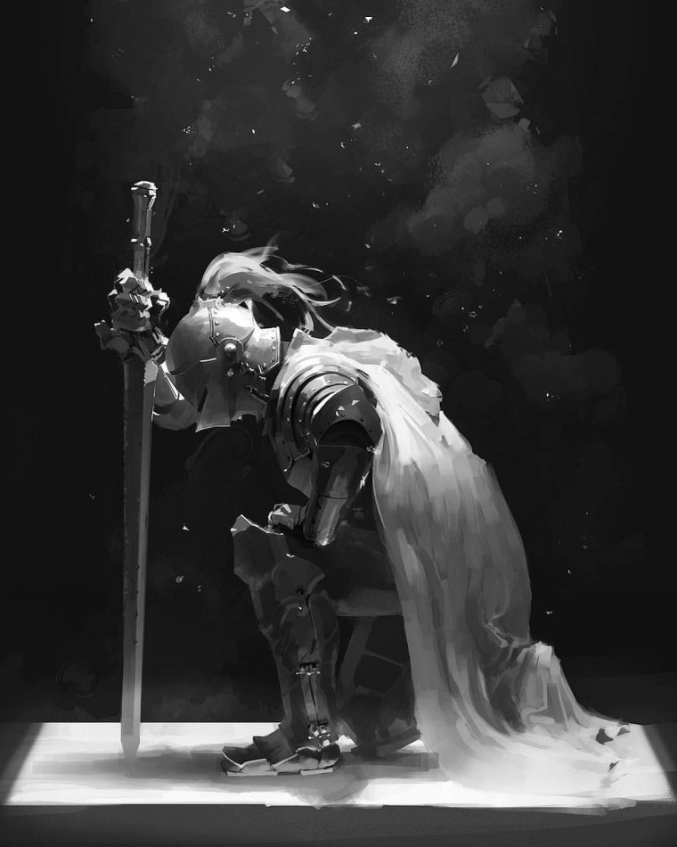 Склонившийся рыцарь