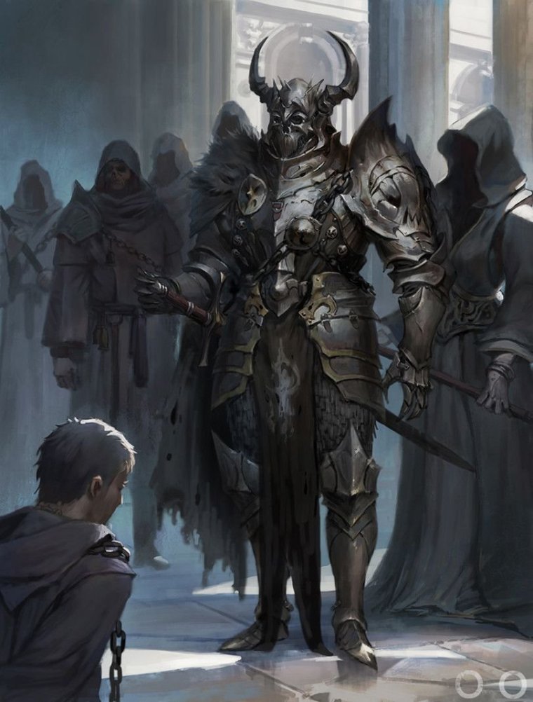 Рыцарь смерти темный Паладин Art