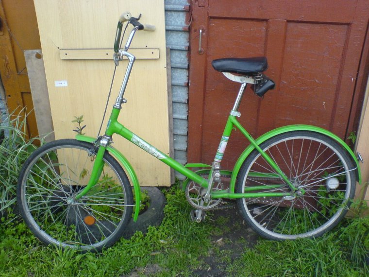 Советский велосипед салют