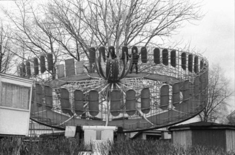 Парк аттракционов верхняя Салда 1980-е годы