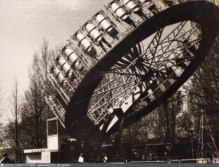 Парк Горького аттракцион сюрприз СССР