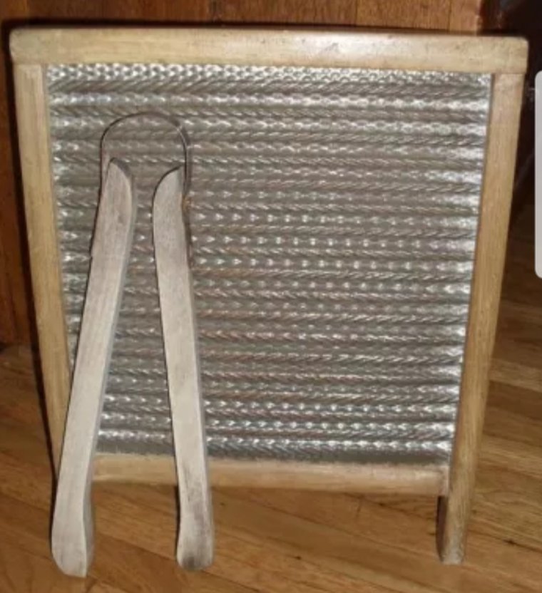 Старинная стиральная доска