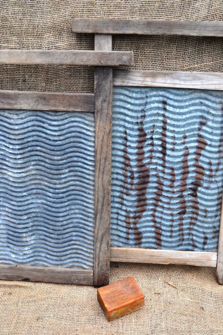 Деревянная стиральная доска