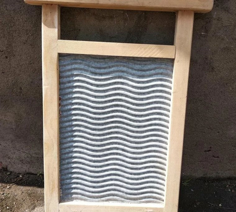 Деревянная стиральная доска