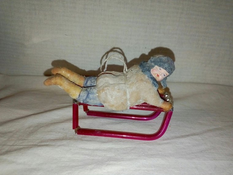 Санки из ваты