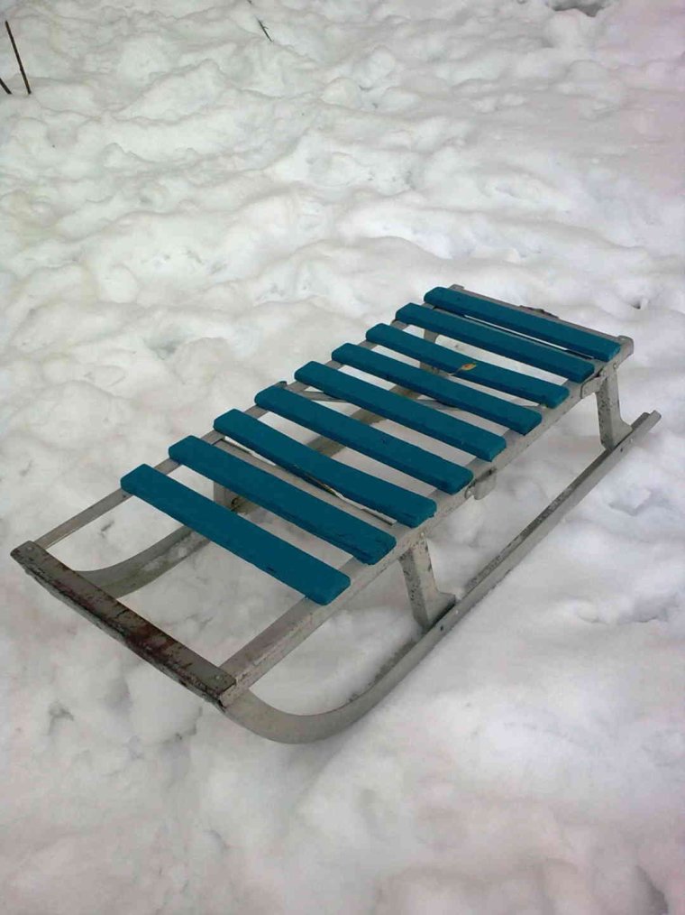 Санки советские алюминиевые