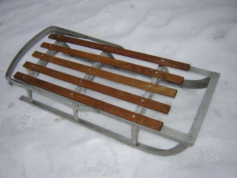 Санки советские алюминиевые