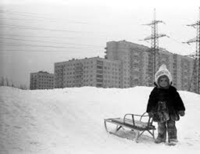 Детство СССР зима