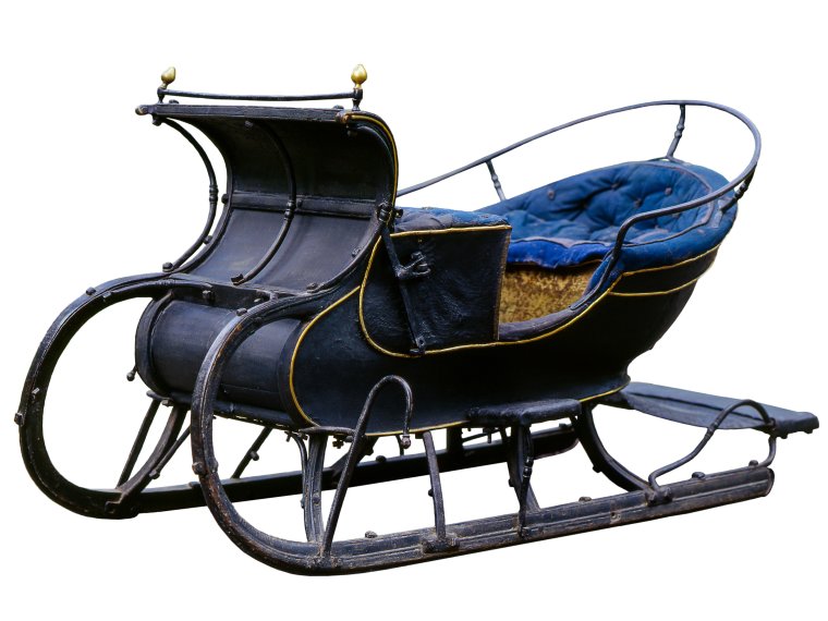 Сани-розвальни 19 века