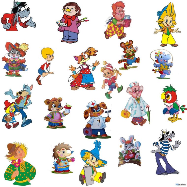 Персонажи советских мультиков