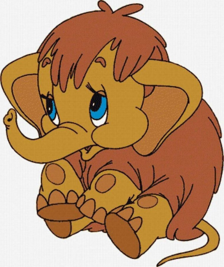 Мамонтенок мультфильм