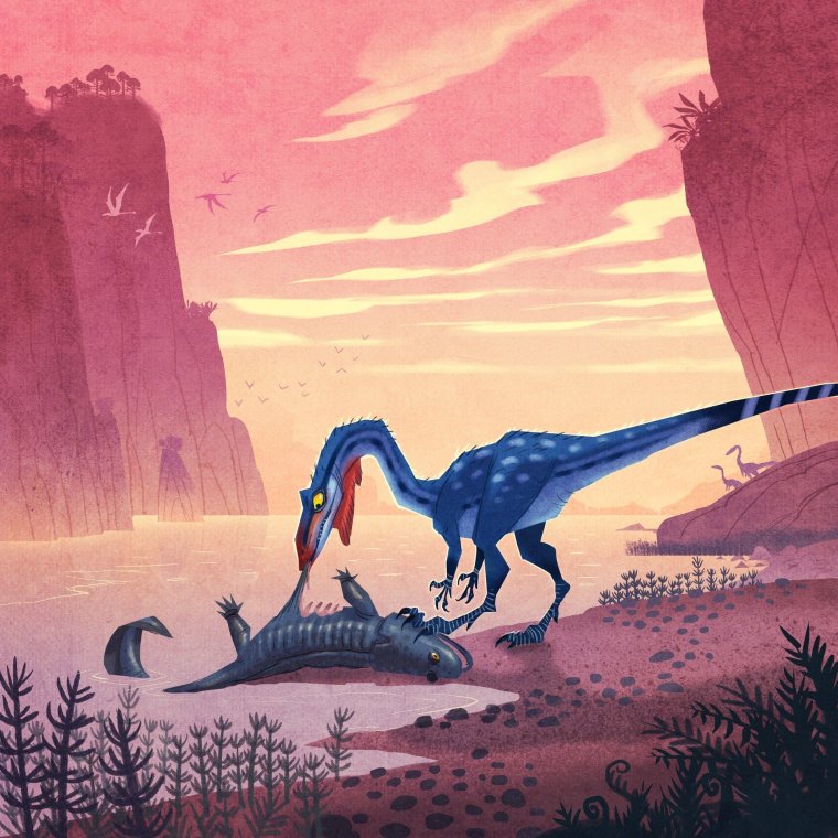 Юхан Эгеркранс динозавры