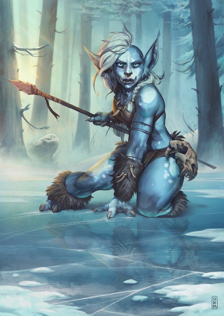 Варкрафт троллиха арт