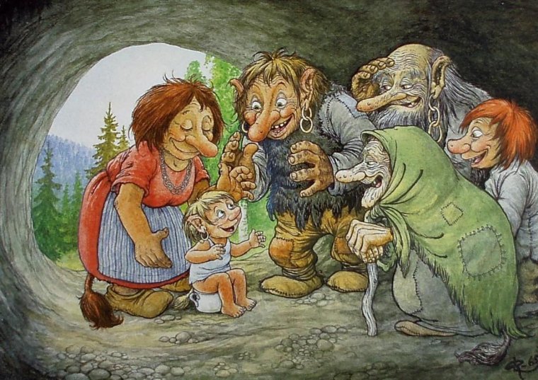 Сказочные Тролли