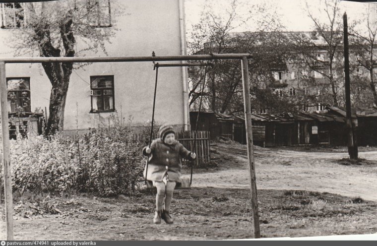 Дровяные сараи во дворах в 50-е 60-е годы