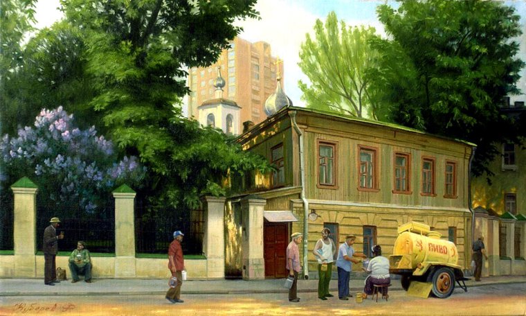 Художник Филипп Кубарев