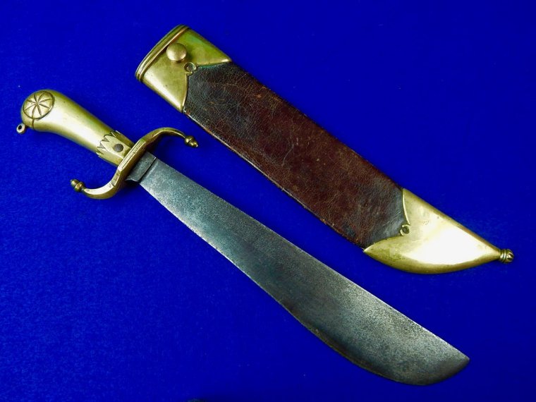 Старинный нож Fish Knife skiffman Germany