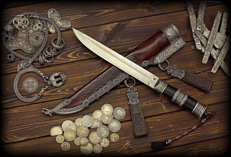 Скрамасакс оружие Викинги