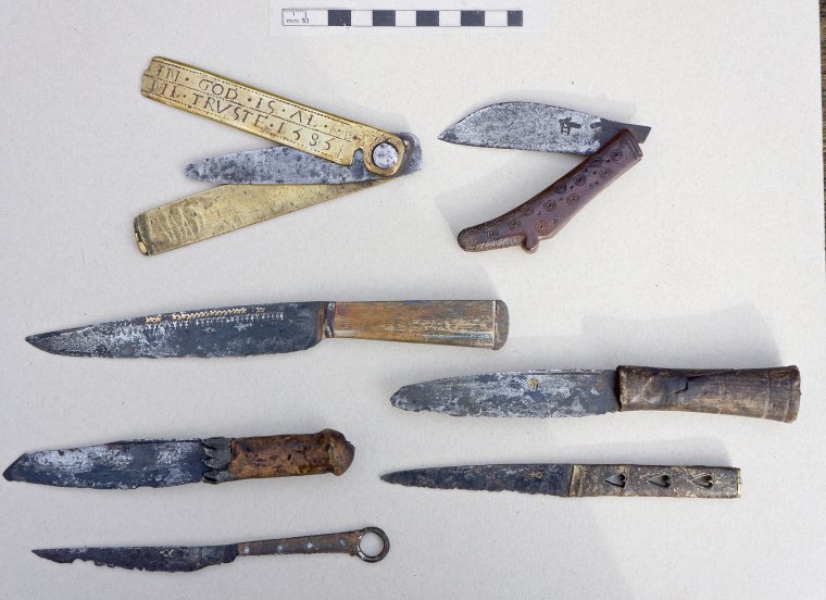 Старинные русские ножи