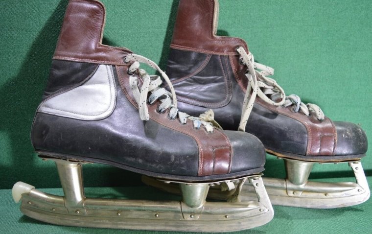 Коньки хоккейные мастерские СССР