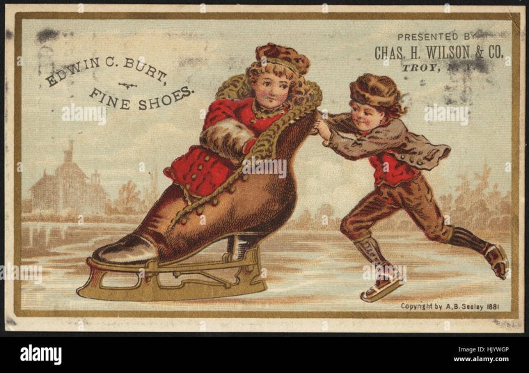 Старинное катание на коньках