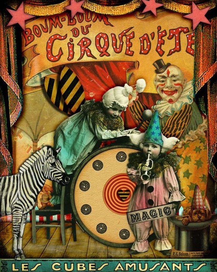 Старинные цирковые плакаты