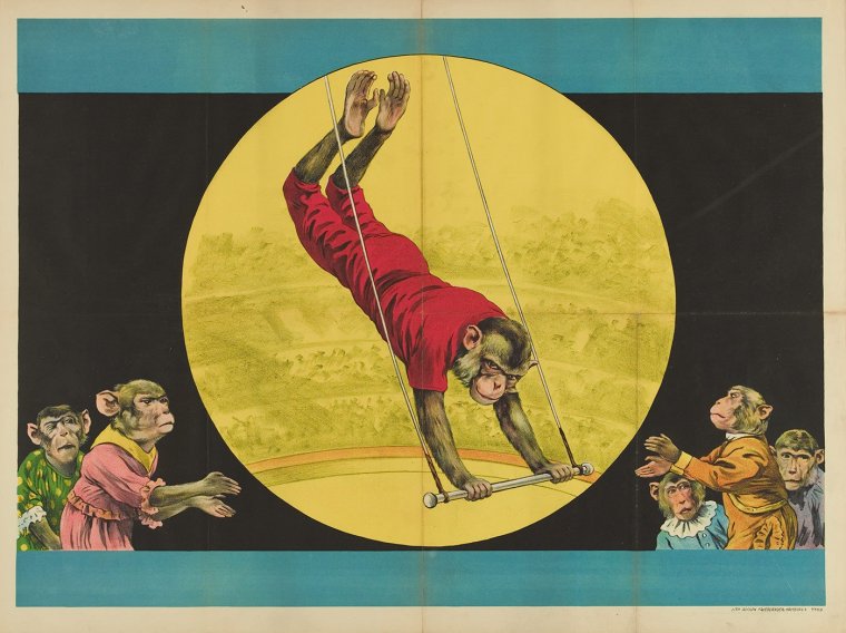 Советский цирк плакат