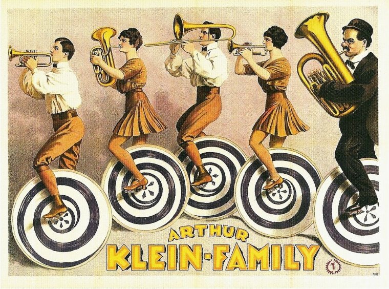 Винтажные постеры цирка