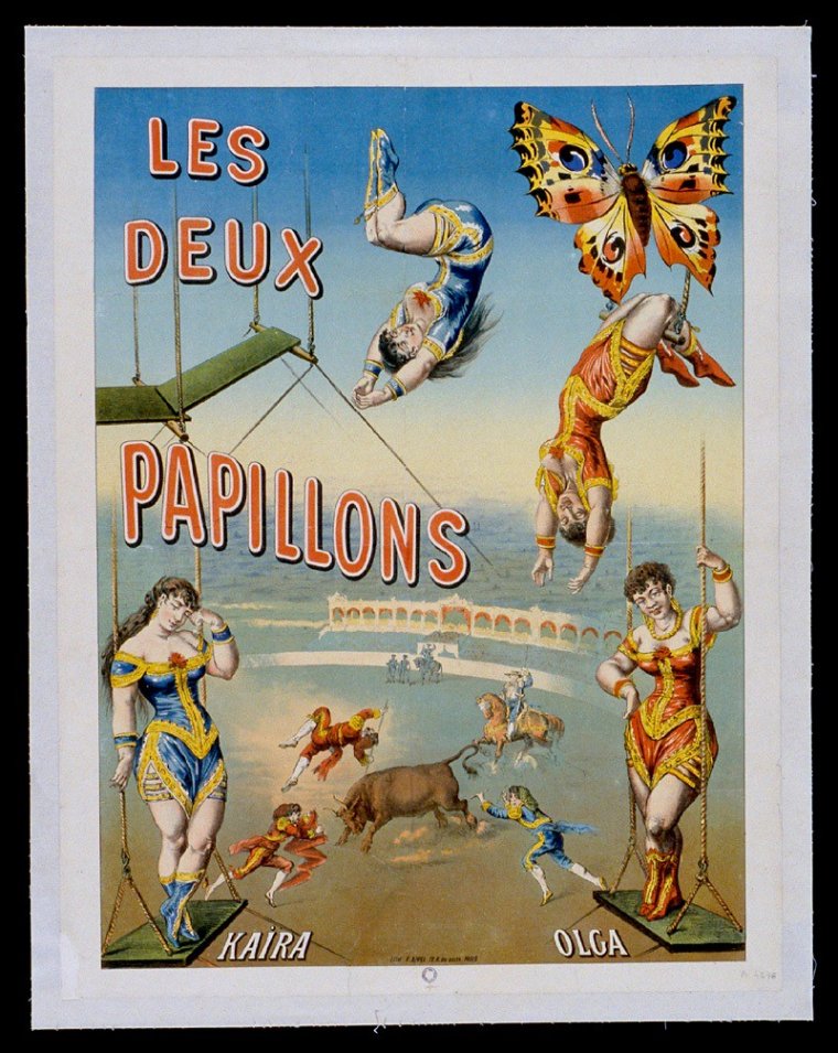 Старинные цирковые плакаты