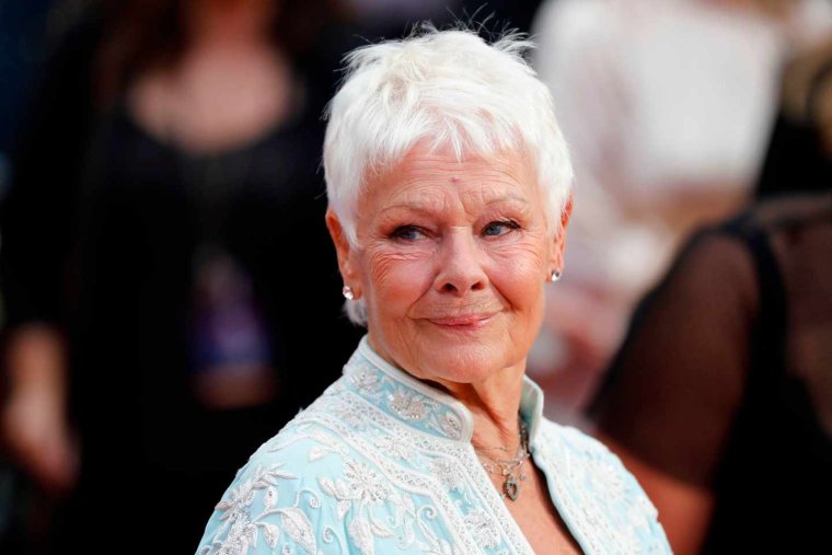 Джуди Денч стрижка