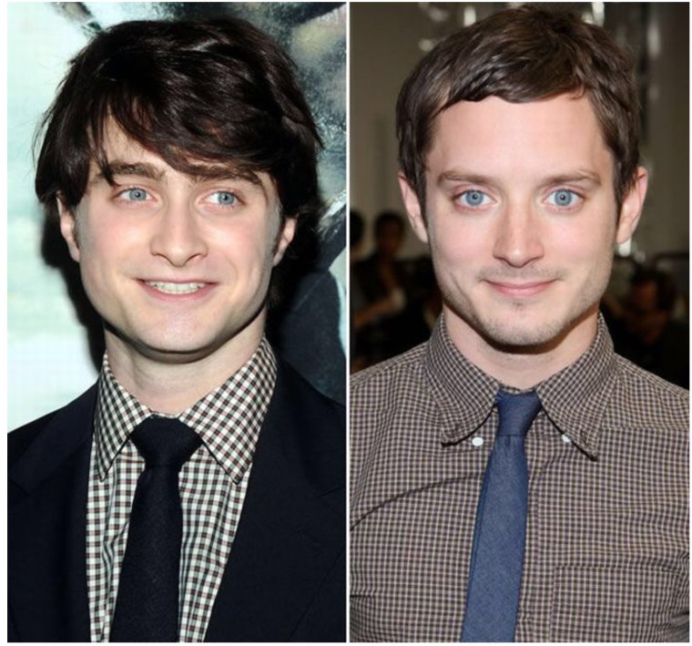 Рэдклифф и Элайджа Вуд