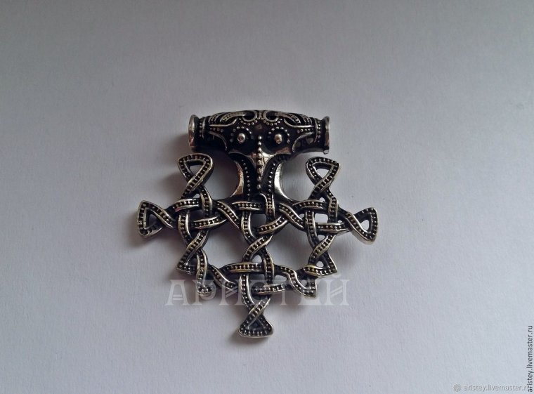 Викинг англосаксоны крест амулет