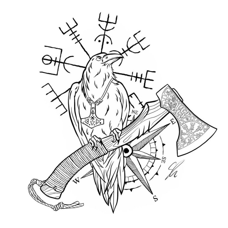 Тату мифология Викинги язычество