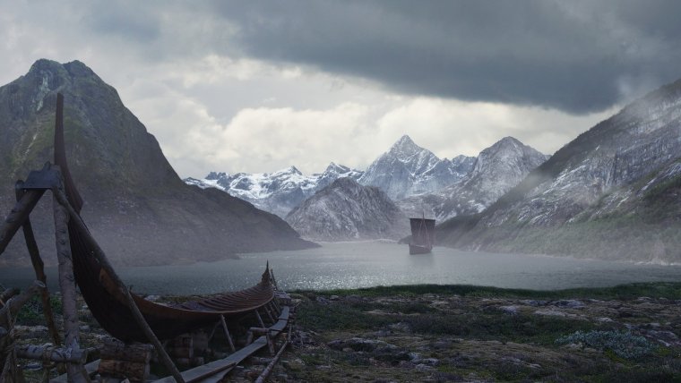 Скандинавия фьорды Викинги