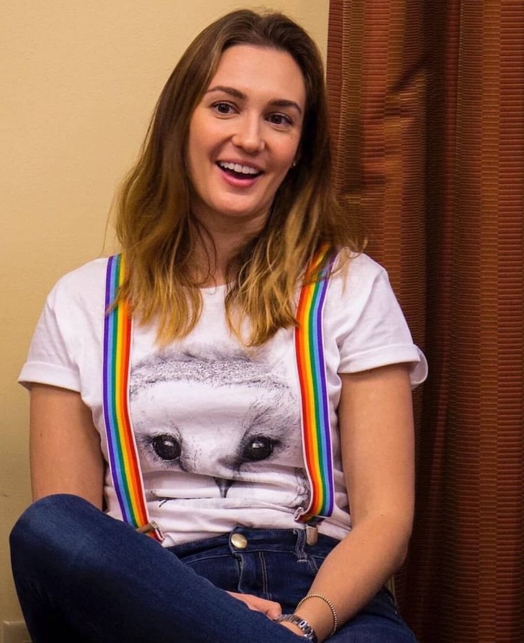 Кэтрин Баррелл в спортивном