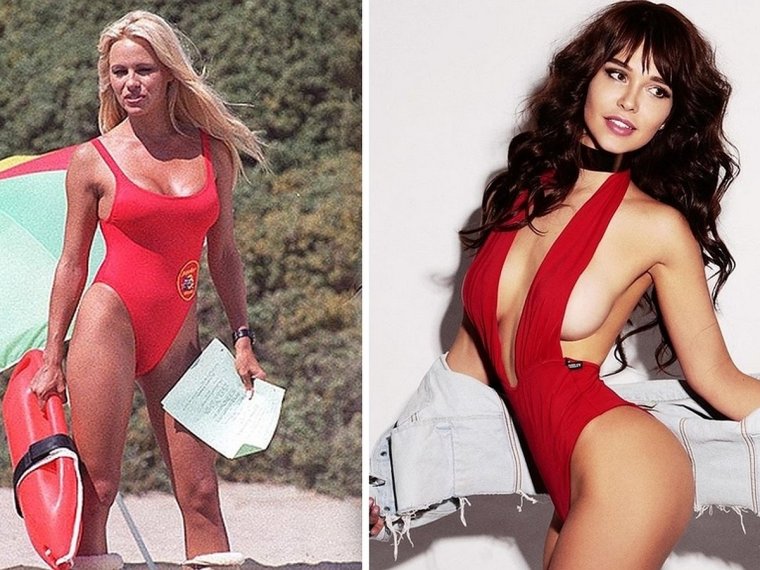 Звезда плейбоя в спасатели Малибу