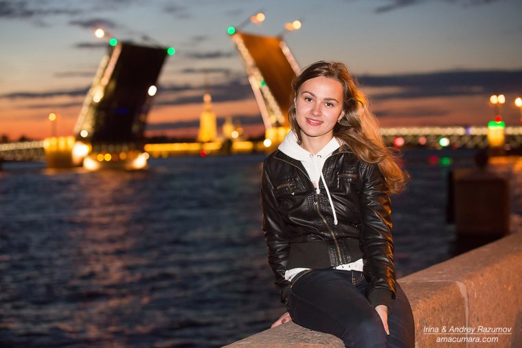 Девушка в Питере