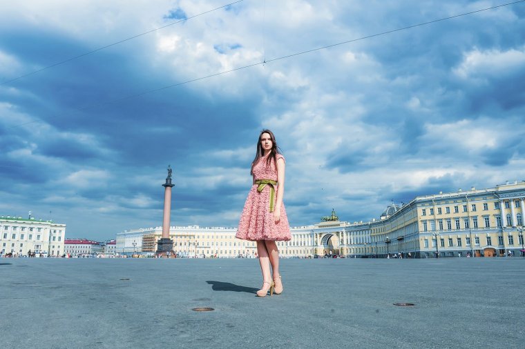 Девушка в Питере
