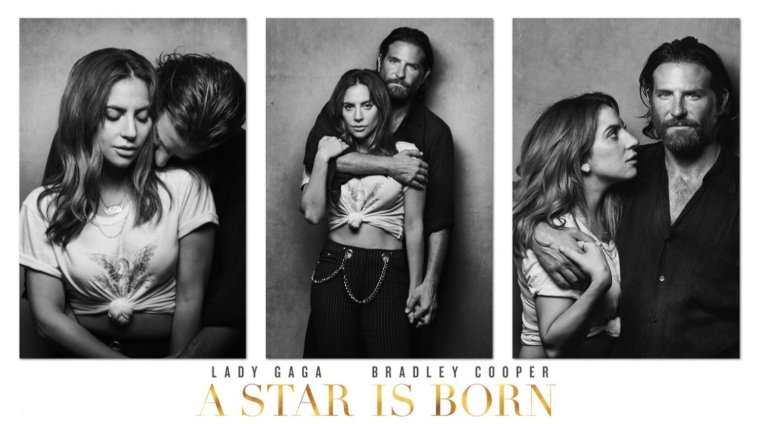 Леди Гага и Брэдли Купер звезда родилась чб