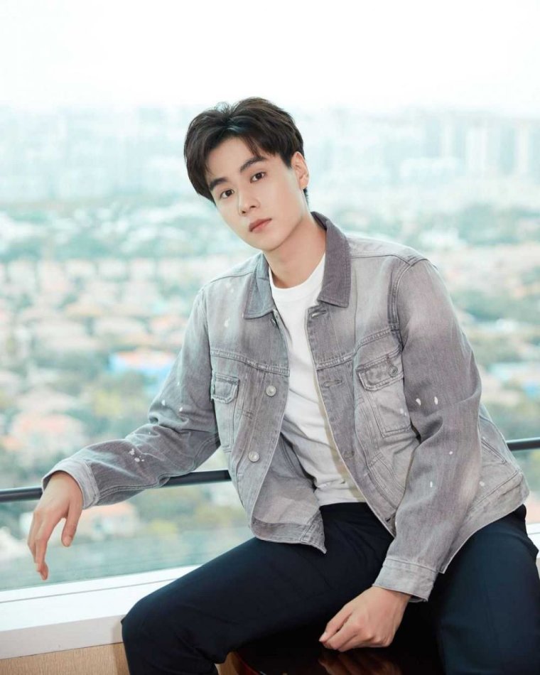 Китайский актер ху и Тянь