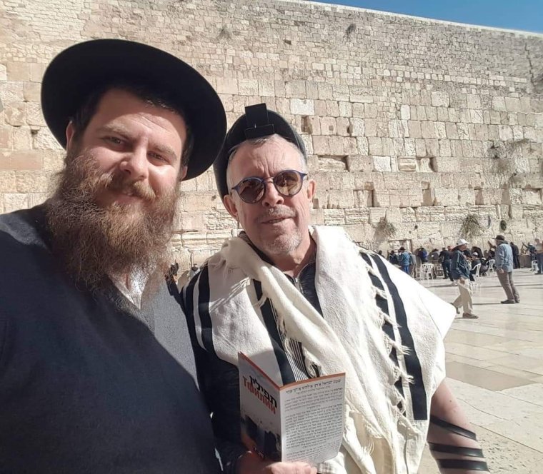 Владимир Соловьев в синагоге